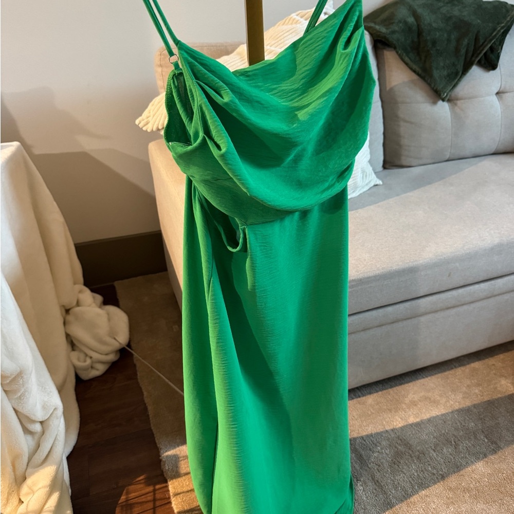 Rolla Coster Strapless Emerald Dress